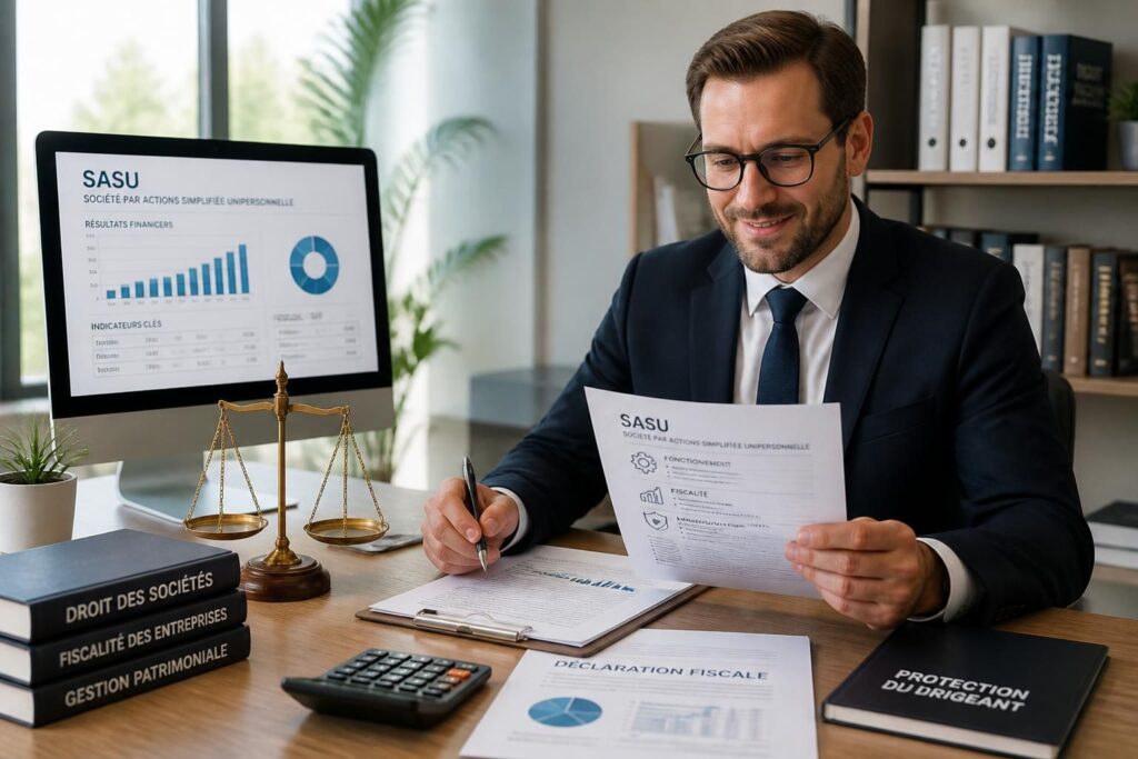 SASU : fonctionnement, fiscalité et protection du dirigeant