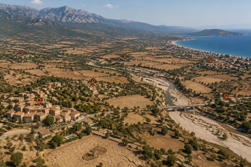 Liste des communes en catastrophe naturelle sécheresse 2024 dans le Sud de la France