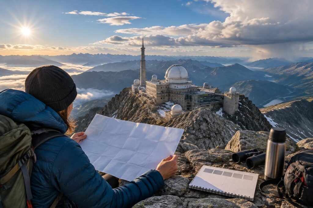 consultez la météo au pic du midi de bigorre sur 10 jours : températures, précipitations et conditions pour préparer votre visite.